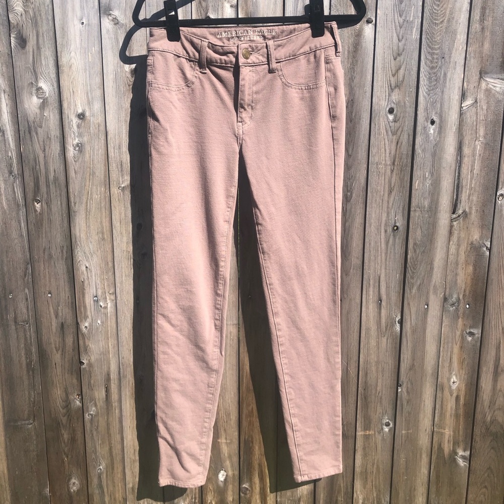 American Eagle Tan Jeggings